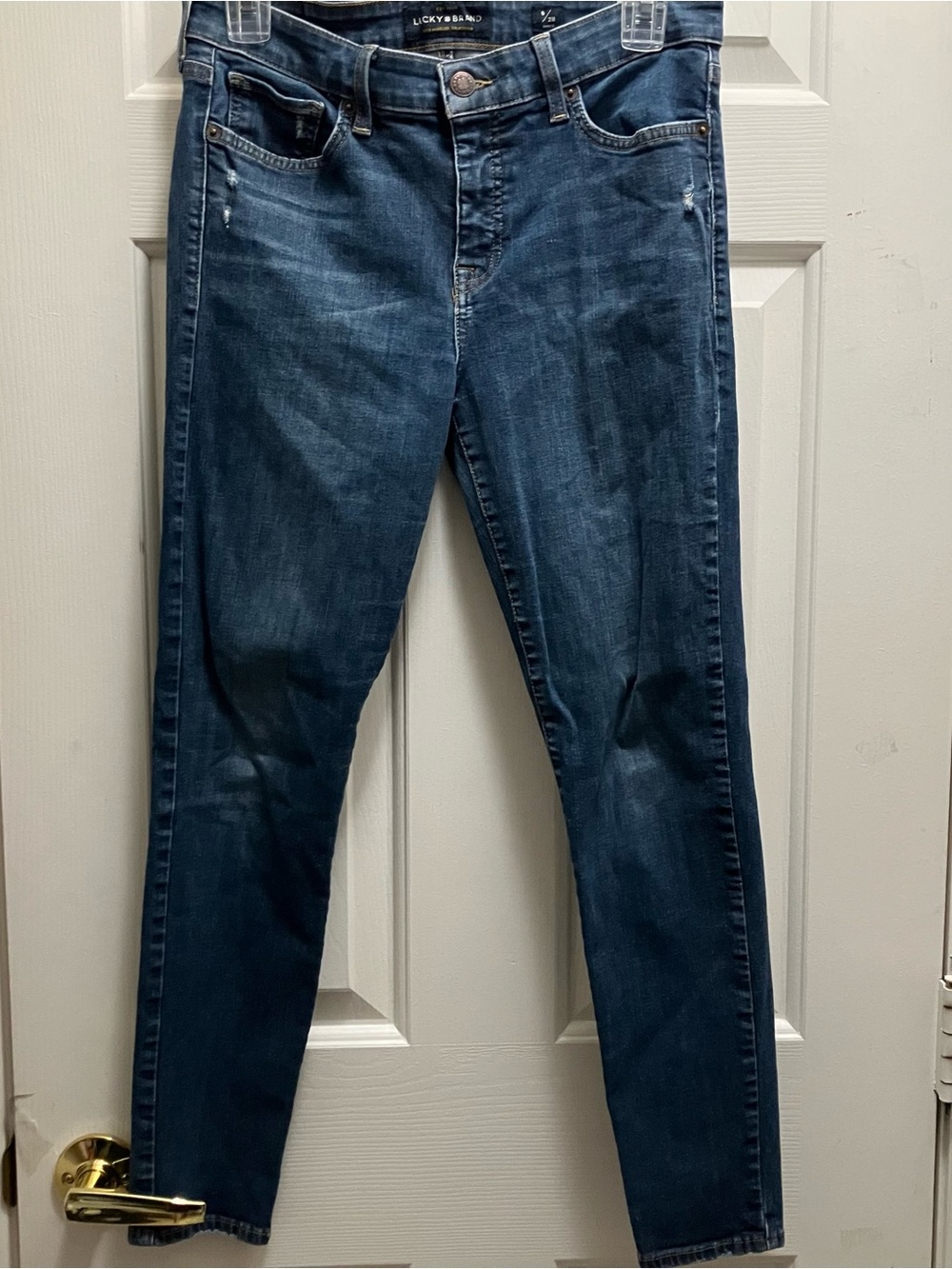 Lucky Brand Women's Jeans Size 6/28 Skinny Ankle Jeans Medium Wash